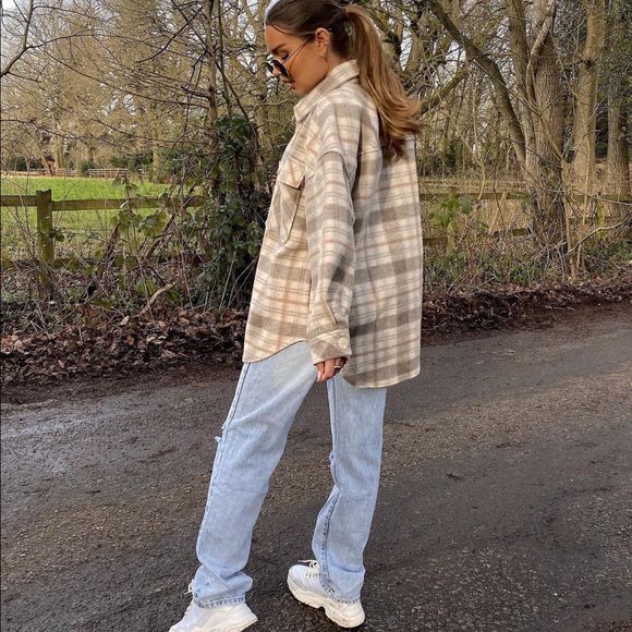 Zara plaid overshirt - Picture 9 of 16